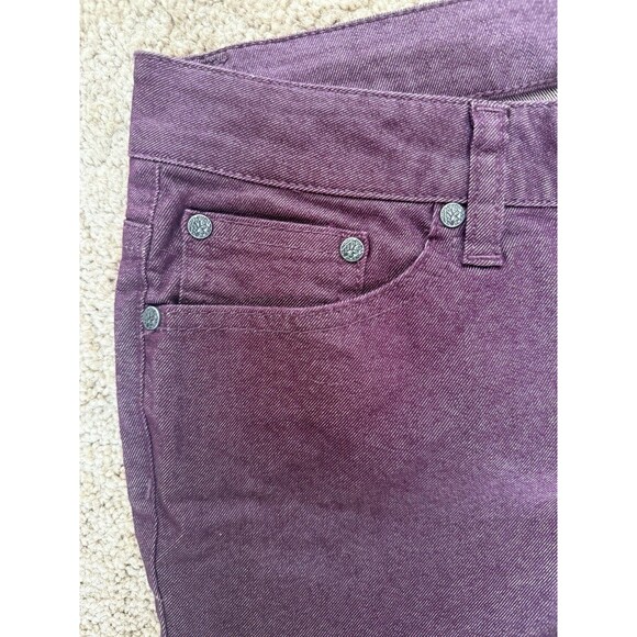 NWT Prana Women's Purple Skinny Jeans Cotton Blend Size 10 Ombre - Picture 5 of 7